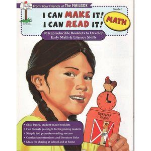 I CAN Make It! I CAN Read It! Grades 1 Math Reproducibles Paperback 2002